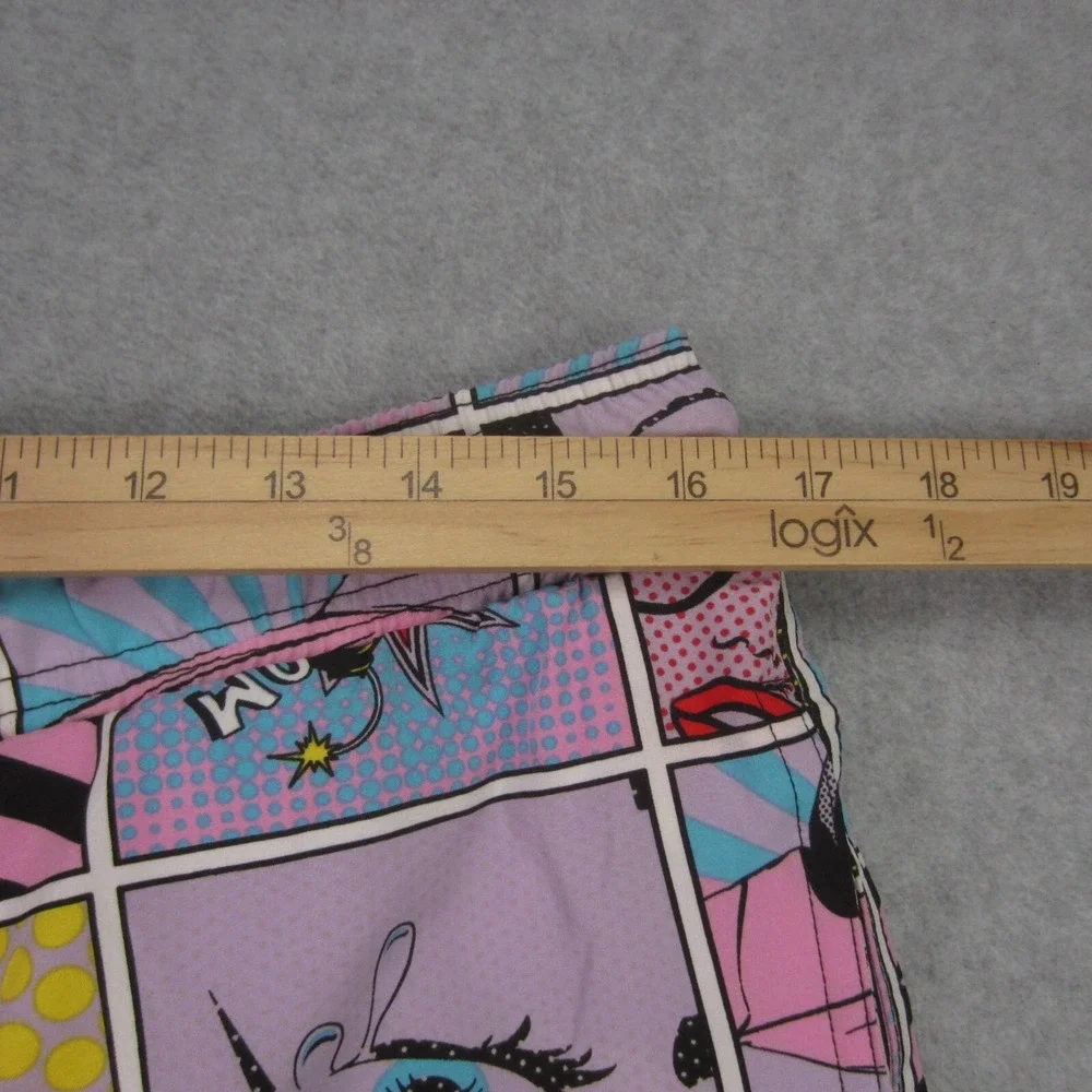 Drill Clothing Co Mens‎ Large Swim Shorts Oh Snap Comic Retro 80s